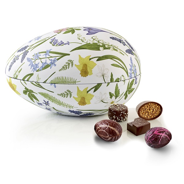  - Metallägg - Vår blommor 350 g. Lyxchoklad och lyxägg