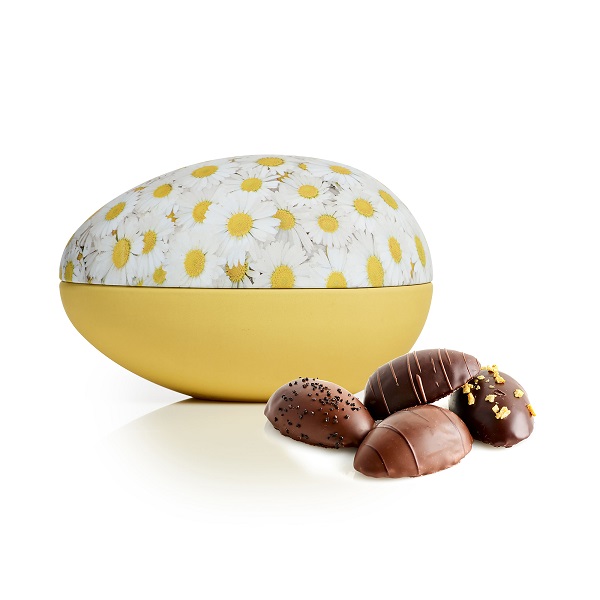  - Metallägg - Prästkrage 140 g. Marsipanägg