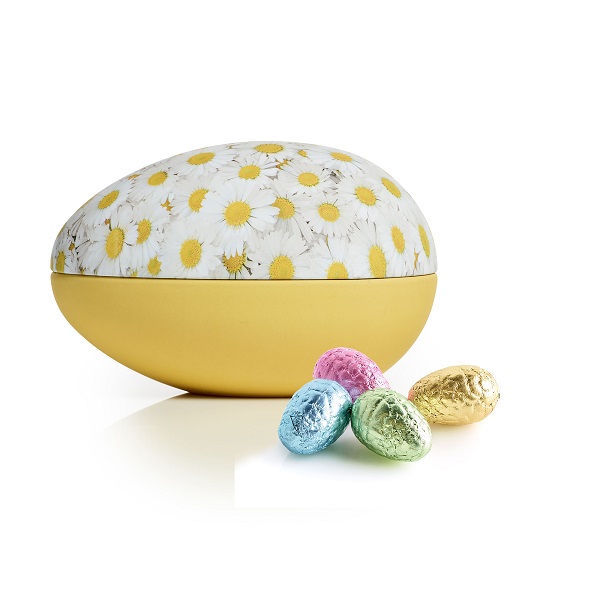  - Metallägg - Prästkrage 260 g. Lyxchokladägg i folie