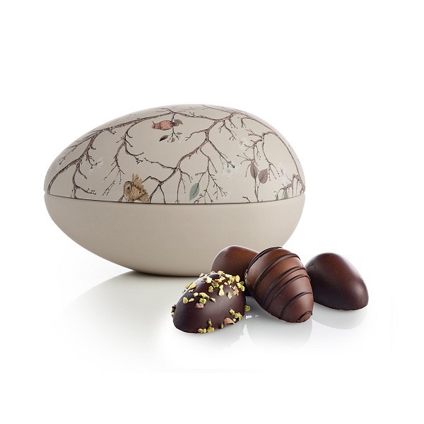  - Metallägg - Fåglar 140 g. Marsipanägg