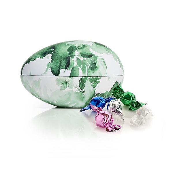  - Metallägg - Gröna Blommor 150 g. Chokladkulor