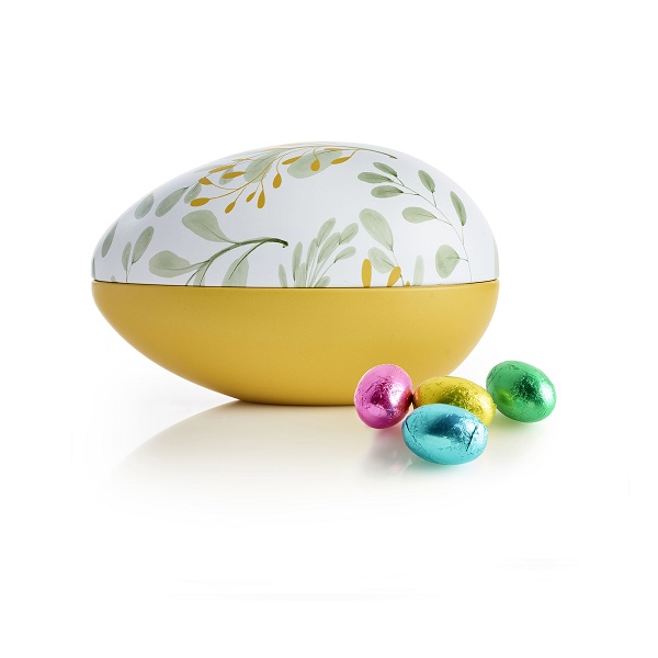  - Metallägg - Gula Blad 275 g. Pralinägg