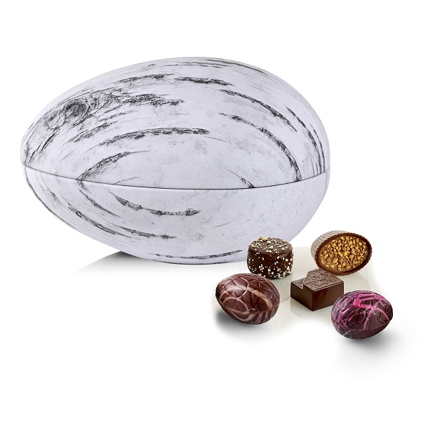  - Metallägg - Björk 350 g. Lyxchoklad och lyxägg