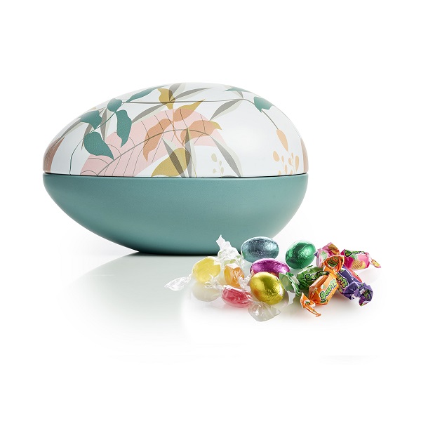  - Metallägg - Gröna Blad 200 g. Choklad, karameller och kolor