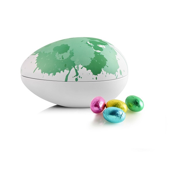  - Metallägg - Grön Konst 275 g. Pralinägg