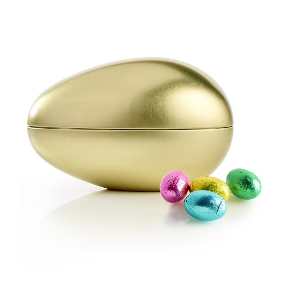  - Metallägg - Guld 275 g. Pralinägg