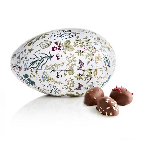  - Metallägg - Vilda Blommor 170 g. Ekologiska marsipanägg