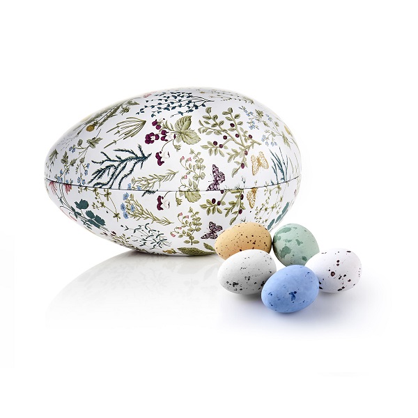  - Metallägg - Vilda Blommor 200 g. Belgiska chokladägg