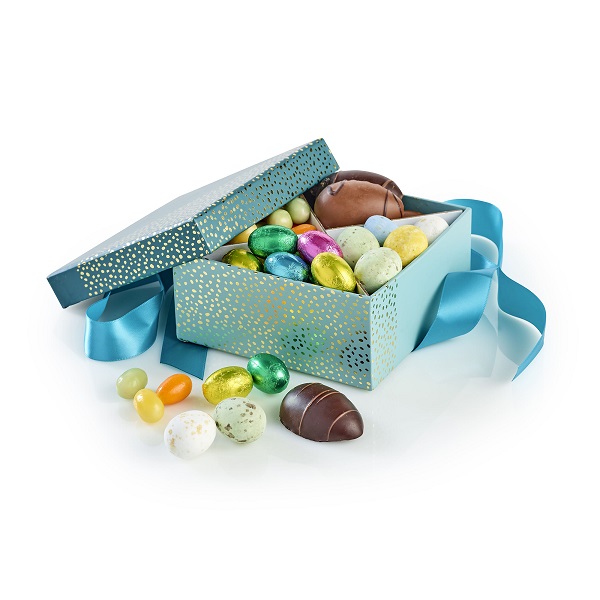  - Fyrkantig hattask Familjemix 430 g