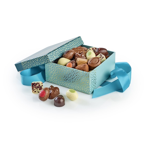  - Fyrkantig hattask Lyxchoklad 500 g