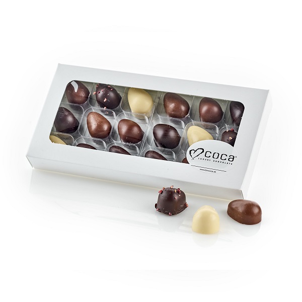  - Lyxchokladägg & Marsipanägg 18 st