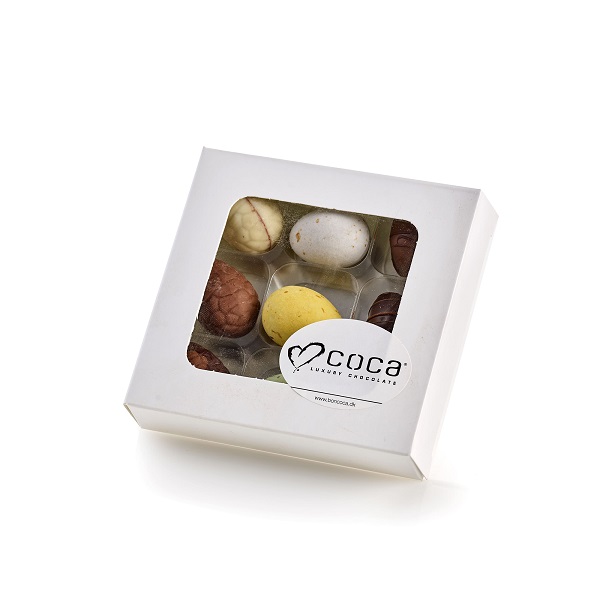 - Marsipanägg, Belgiska Chokladägg & Lyxchokladägg 9 st