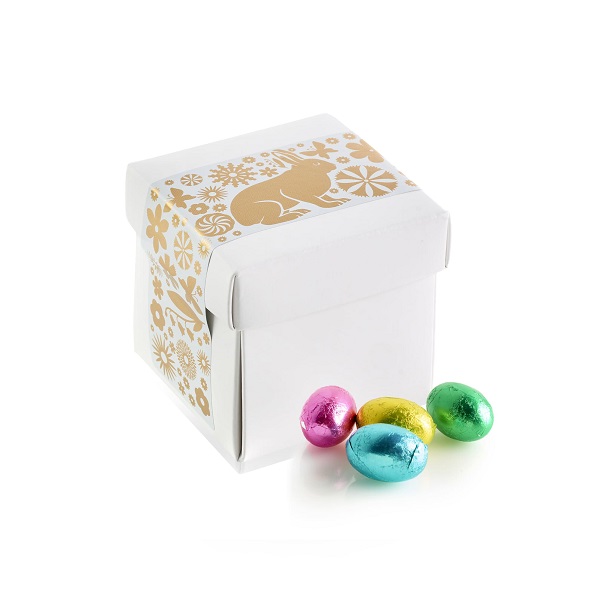  - Vit suprisebox Pralinägg