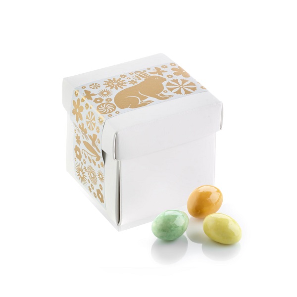  - Vit suprisebox Påskmandlar mix