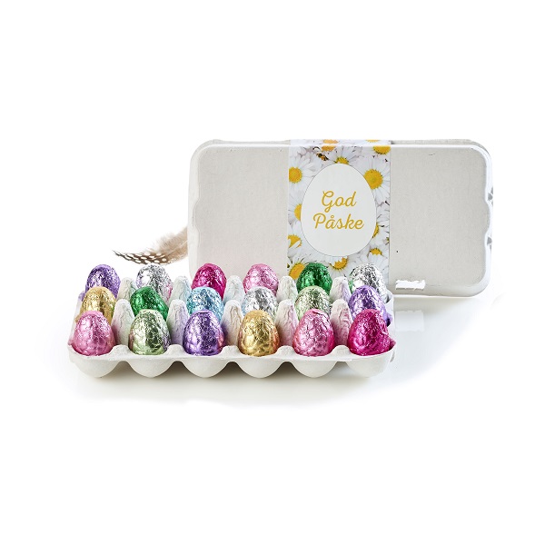  - Lyxchokladägg i folie 18 st