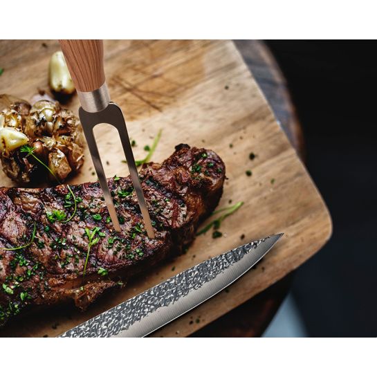  - AKIRA TRANCHERSET I STÅL, 3 DELAR