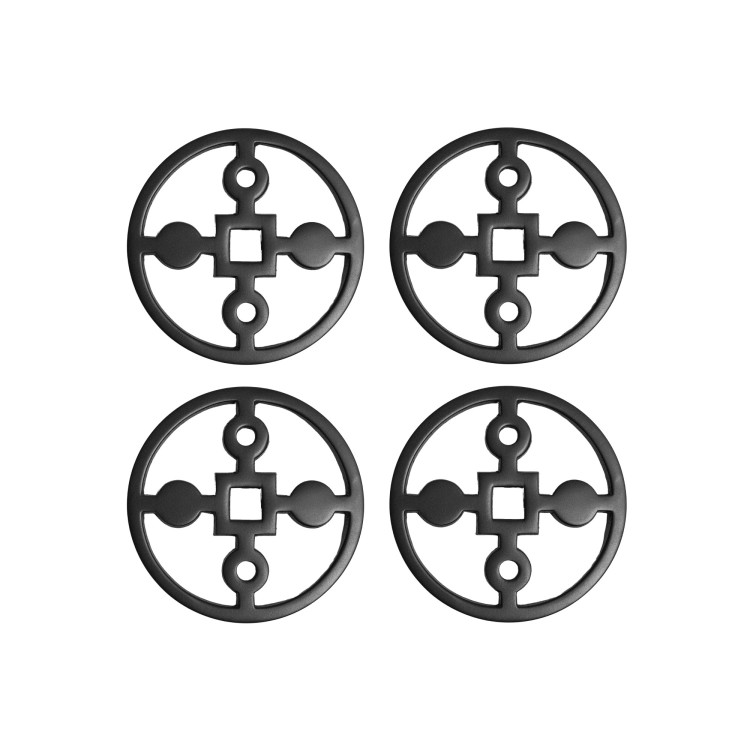  - Anima Gemella Glasunderlägg 4-pack svart