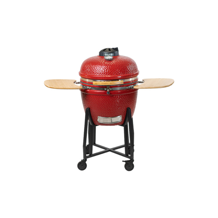  - Habanero Kamado L 47 cm röd