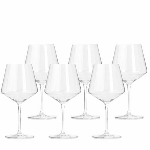  - PUCCINI Burgundy Rödvinsglas, 6-pack