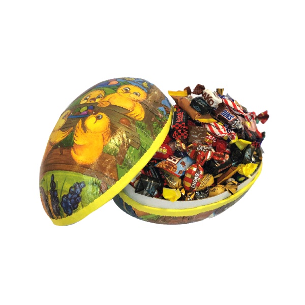  - Påskägg med lyxblandning 23 cm - 1600 gr