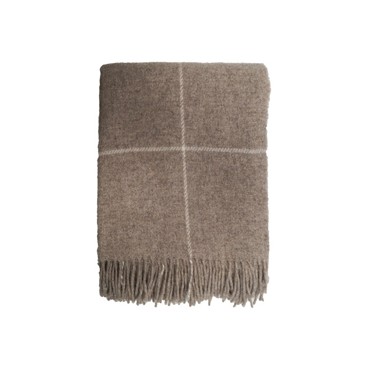  - Dundee ullpläd 130x170 beige