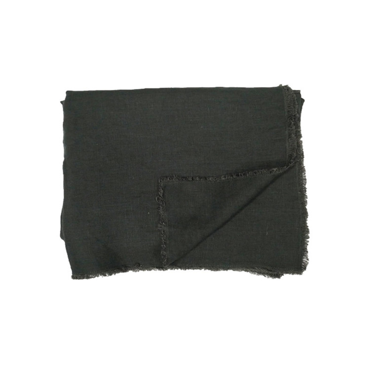  - Linne duk 140x250 mörkgrön