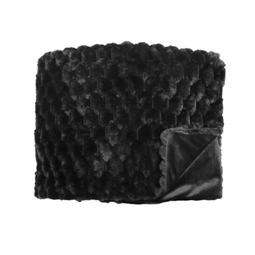  - Grace pläd - Svart