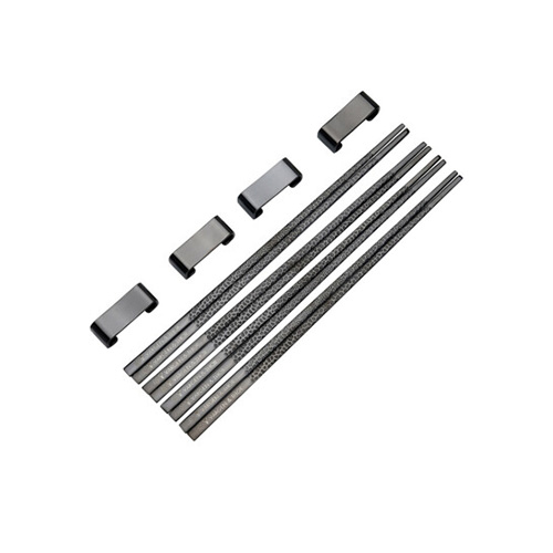  - Chopsticks, 4 set, Svart