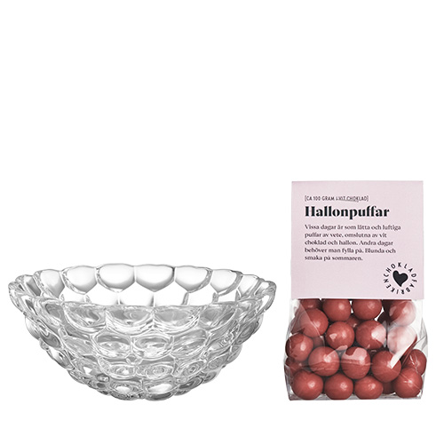  - Hallon skål & hallonpuffar