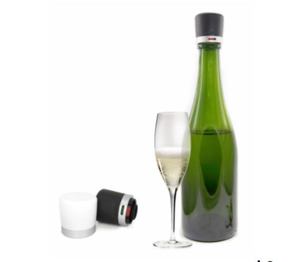  - Twist champagne stopper svart 1-pack