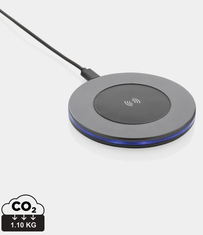  - Terra 10W trådlös laddare i RCS återvunnen aluminium