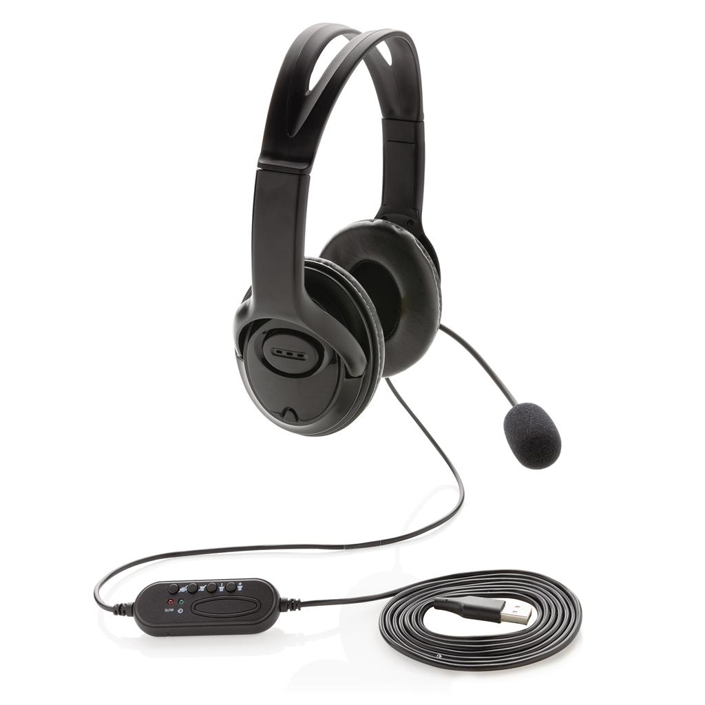 - OVER-EAR HEADSET MED KABEL