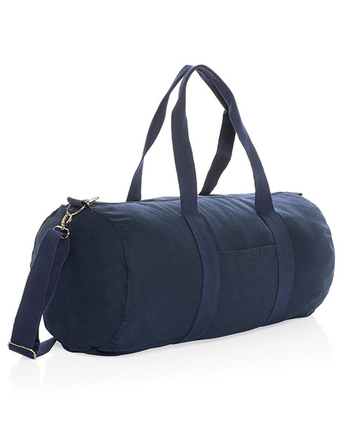  - Impact Aware™ 285gsm ofärgad rcanvas duffelväska Blå