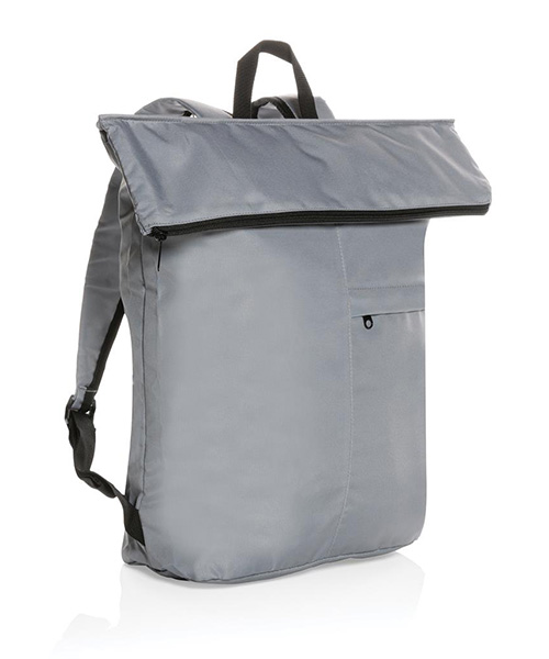  - Dillon AWARE™ RPET lättvikt hopvikbar ryggsäck Grå
