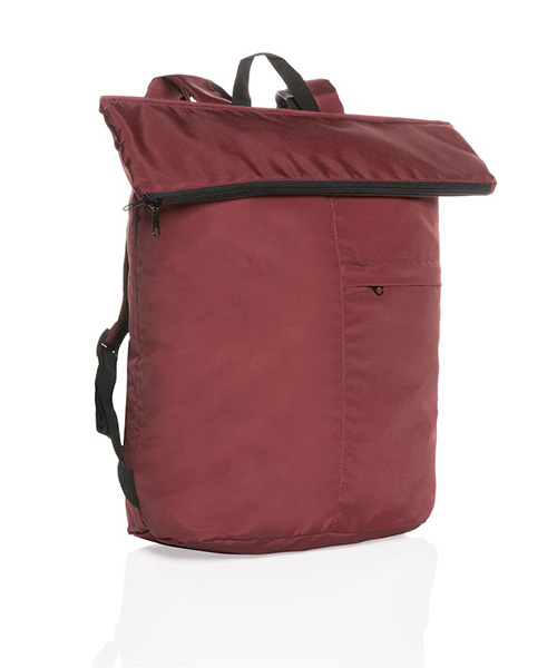  - Dillon AWARE™ RPET lättvikt hopvikbar ryggsäck Röd