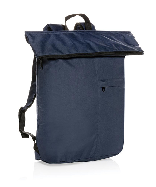  - Dillon AWARE™ RPET lättvikt hopvikbar ryggsäck Blå