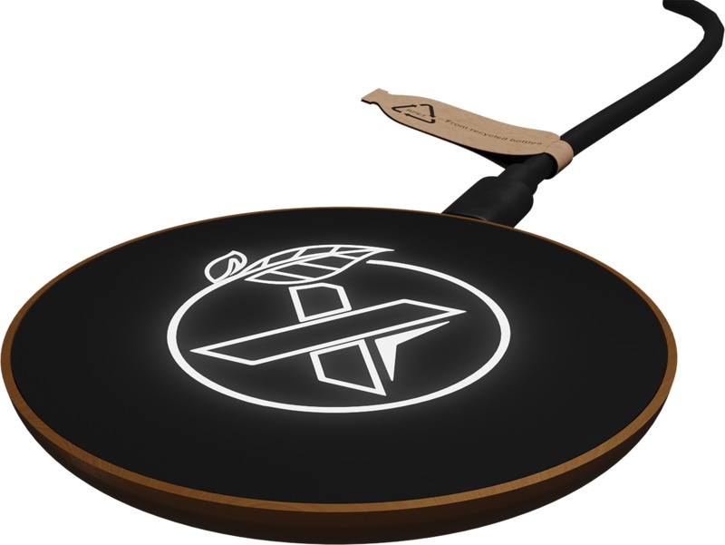  - SCX.design W13 wooden wireless charging station