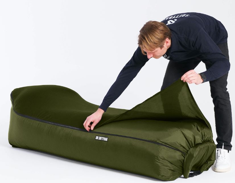  - Softybag with cover oliv