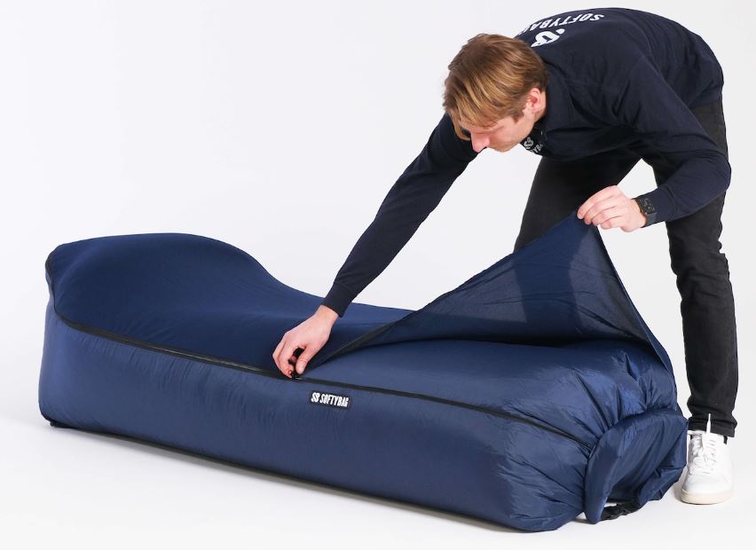  - Softybag with cover blå