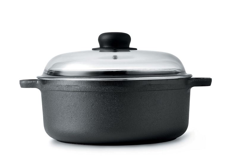  - Gense - Le Gourmet gryta gjutjärn med glaslock