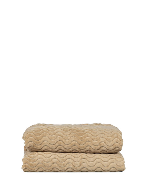  - Agnes fleece pläd, begie