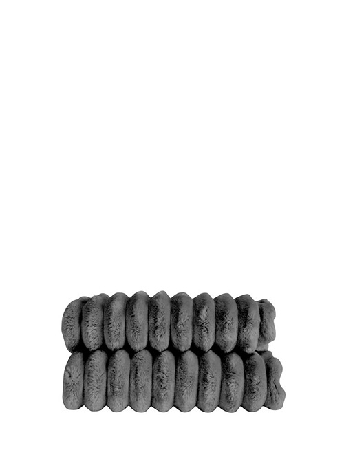  - Esther fleecepläd - Grå