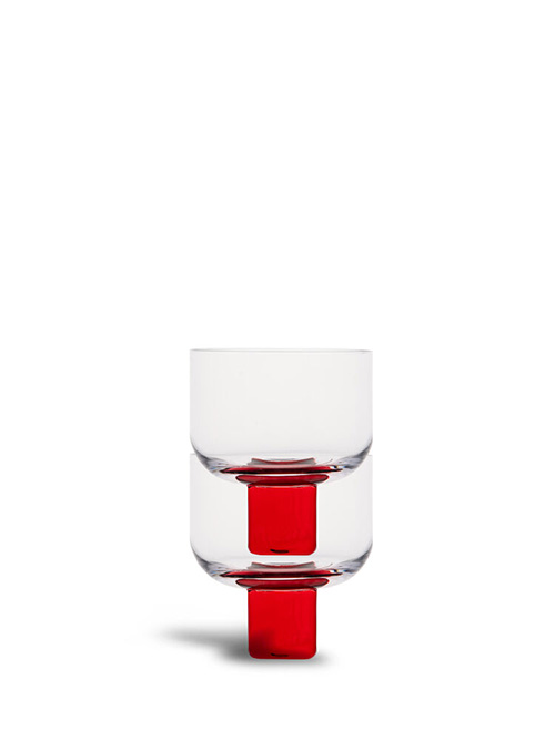  - Glas Victoria, 2-pack - Röd