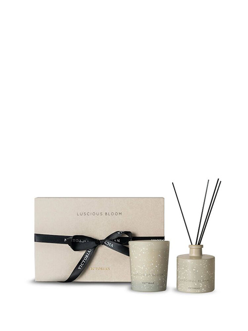  - Luscious Bloom Candle/diffuser box