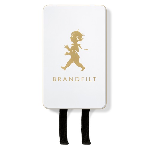  - Brandfilt Vit - Guld