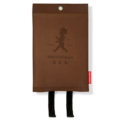  - Brandfilt Läder - Mörk