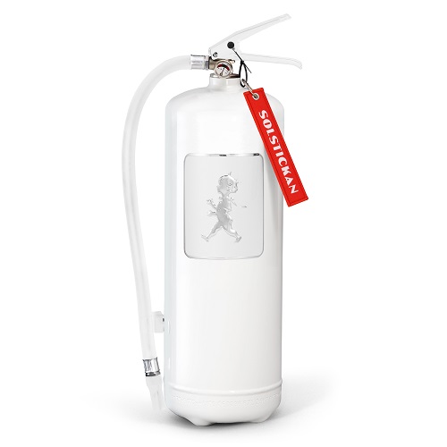  - Brandsläckare 6 kg Vit - Vitt emblem