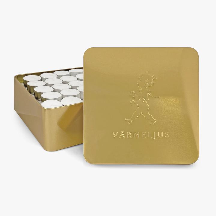  - Värmeljuslåda Guld