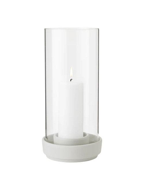  - Hurricane Ljuslykta, stor Grå/glas