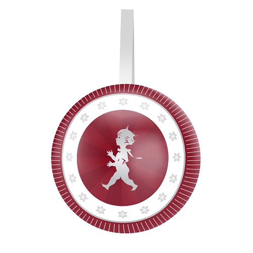  - Julkulor 3-pack Röd